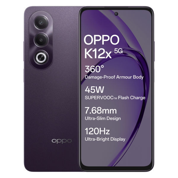 OPPO 2667 K12x 5G 6GB 128GB VIOLET